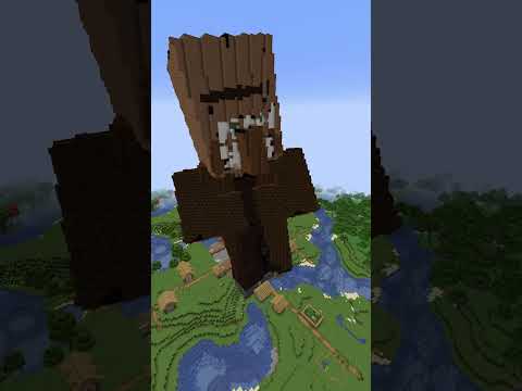 JahCub - Minecraft Villager Stop Motion 😬 #Shorts