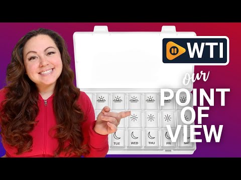 Pill Organizer 3 Times a Day - WTI product video review