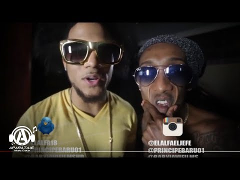 el alfa ft principe baru -  cherry (detras de camara video oficial)