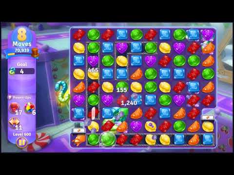 Wonka's World of Candy Level 600 - NO BOOSTERS + FULL STORY 🍫 | SKILLGAMING ✔️