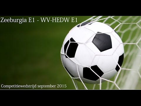 Zeeburgia E1 - WV-HEDW E1 (september 2015)