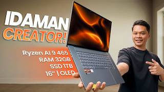 Laptop Idaman Konten Kreator !! ASUS Zenbook S16 OLED UM5606GA