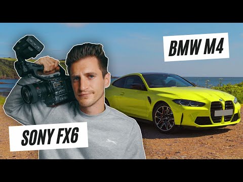 Filming THE NEW BMW M4 Competition with the Sony FX6