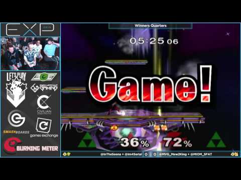 EXP 2015 - Hello & 4Serial vs Mew2King & SFAT - Doubles Winners Bracket
