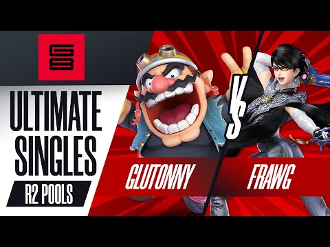Glutonny vs Frawg - Pools R2 Ultimate Singles - Genesis 8 | Wario vs Bayonetta