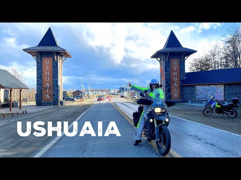 VIAGEM de MOTO USHUAIA RUTA 3 e RUTA 40 [SOZINHO] TERRA DO FOGO - FIM DO MUNDO