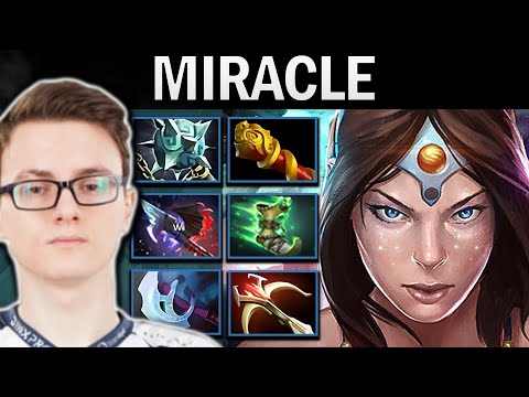 Mirana Dota Miracle with 16 Kills and Gleipnir - TI13