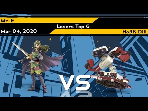 [Smash Ultimate] Xeno203 (L.Top 6) - Mr. E vs Ho3K Dill
