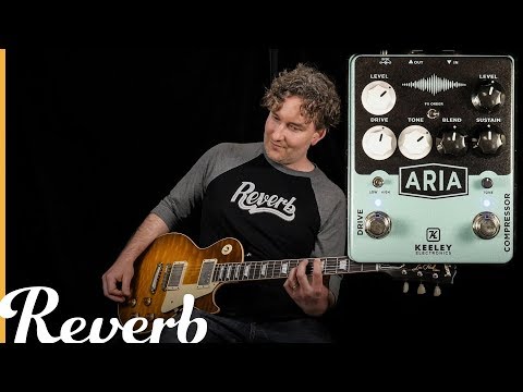 Keeley Aria Compressor Overdrive Guitar Pedal image 4