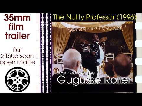 The Nutty Professor (1996) 35mm film trailer 1, flat open matte, 4K