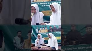 Download lagu Duet Qori'ah Siti Hanifah & Linda Nur'aeni tampil di acara MILAD PPMQ AL MUBAAROK ke 53 #shorts 07 mp3