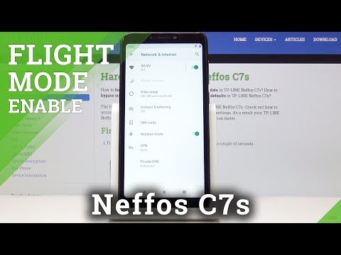How to Enable Flight Mode in TP-LINK Neffos C7s - No Connection Mode