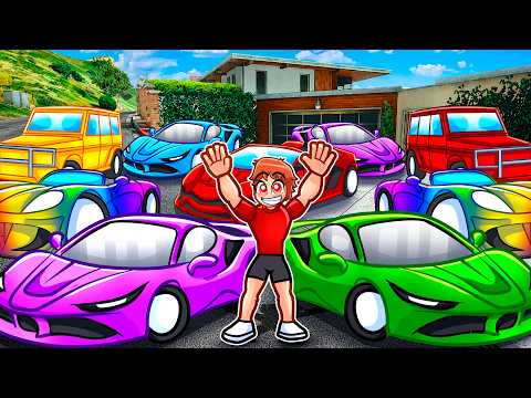 Collecting QUADRILLIONAIRE CARS In GTA 5! (Mods)