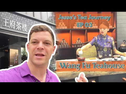 Experimente uma CASA DE TEA DE PEQUIM DE NÍVEL SUPERIOR - Jesse’s Tea Journey Ep. 3: Wang Fu Teahouse