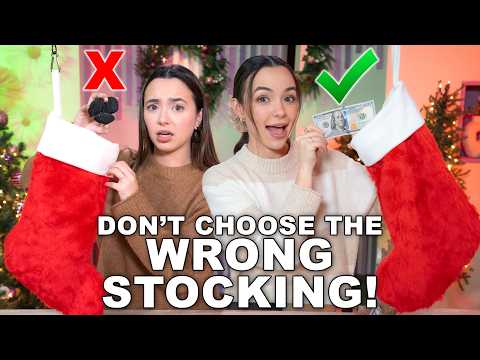 Don't Choose The WRONG Stocking! - Merrell Twins