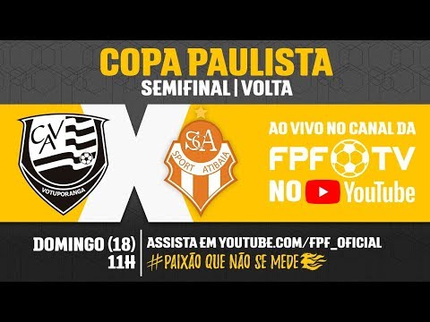 Votuporanguense 3 x 0 Atibaia - Copa Paulista 2018