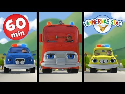 6 roliga episoder - barnas favorit - Vännernas Stad!