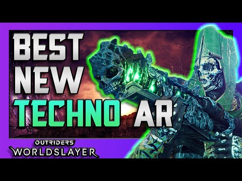 Best New Technomancer Weapon In Outriders Worldslayer ||| Deathscape AR Has Crazy Damage!!!