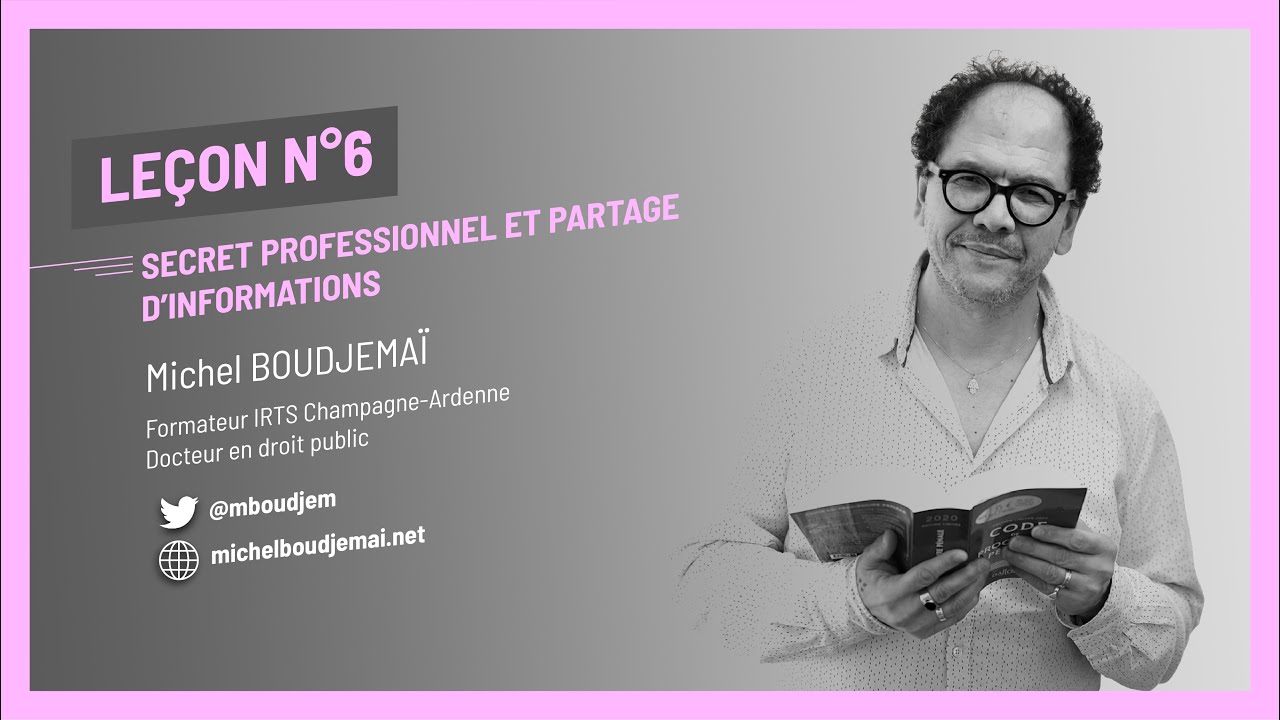 Watch Associez Les Actions Aux Professions Qui Leur Correspondent Now SECRET PROFESSIONNEL ET PARTAGE D'INFORMATIONS