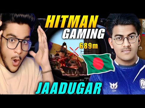Shocking BANGLADESH 450m PLAYER ? TING TING Hitman Gaming BEST Moments in PUBG Mobile