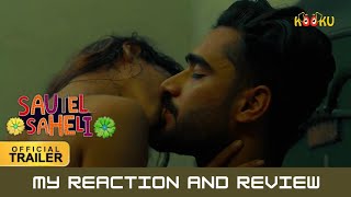 Sauteli Saheli Trailer I Kooku New Web Series I #Releasing On #28 March I My Reaction And Review
