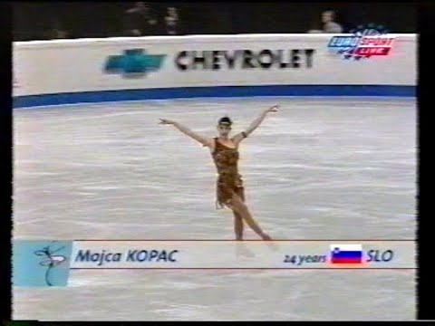 Mojca Kopač SLO - 2000 European Figure Skating Championships Short Program
