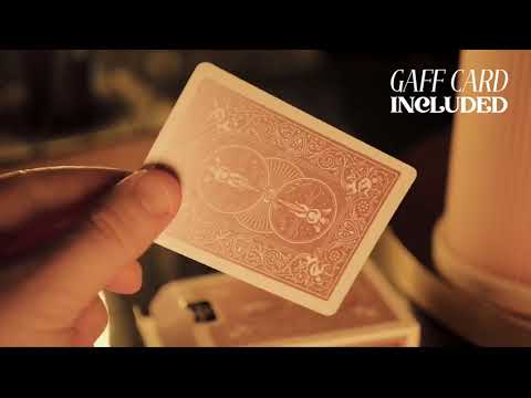 Saturn Magic - Bicycle Metallic Ruby Playing Cards