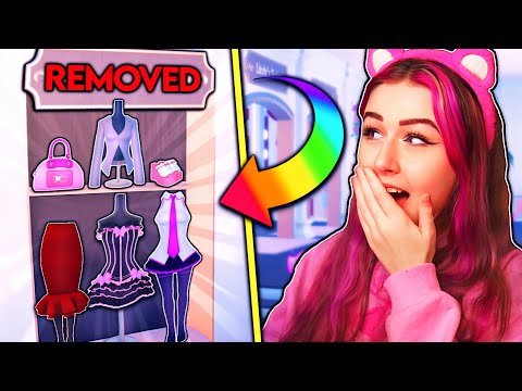 This Is *ALL* Of The REMOVED Items In DRESS TO IMPRESS! | ROBLOX