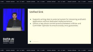 Sink Framework Evolution in Apache Flink