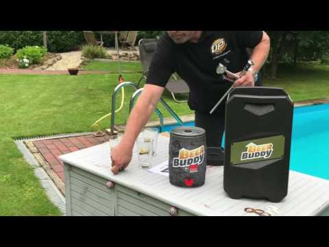 Beer Buddy in Schwarz – die geniale Bottoms Up Beer Zapfanlage für Zuhause - Second Medium