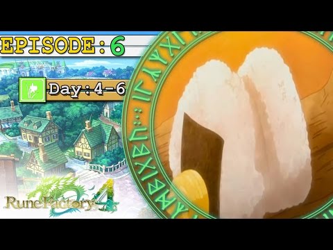 Rune Factory 4 Ep 6: ORDER! The Cooking Festival!