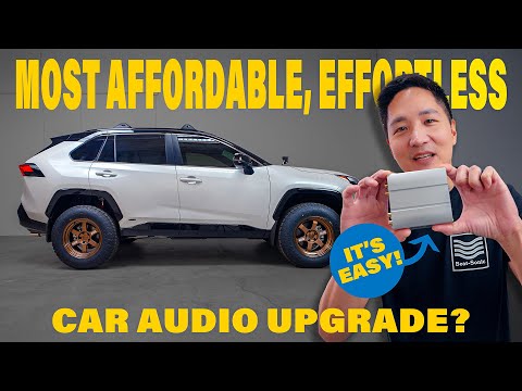 2024 TOYOTA RAV4 | Easy Audio Upgrade! Beat-Sonic Amplifier Install