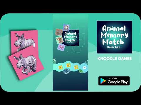 Animal Memory Match - Brain Ga video thumbnail