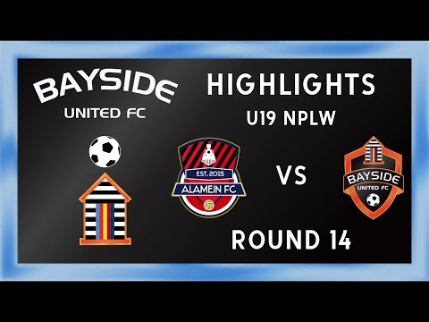 ROUND 14 2018: U19 Bayside Utd v Alamein FC Highlights