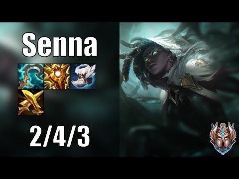 Senna vs Soraka SUPPORT - Patch 12.20 euw1 CHALLENGER