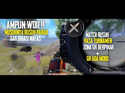 KETEMU LEVINHO!! MATCH RUSUH RASA TURNAMENT!! GK DIKASI NAFAS!! PUBG MOBILE!!