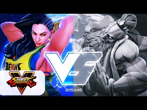 WOLFKRONE (Laura) Vs  Commander Jesse (Dhalsim) [Street Fighter 5/V Gameplay]