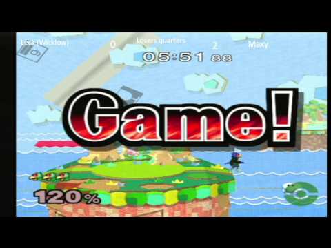 Christmas Carnage 16' - Leck (Falco) vs maXy (Puff) - Melee Losers Semis