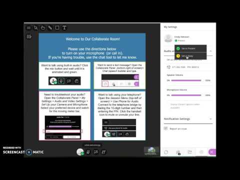 Join A Blackboard Collaborate Room Student Tutorial
