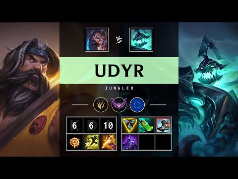 Udyr Jungle vs Hecarim - EUW Master Patch 25.21