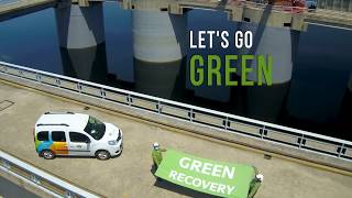 Iberdrola Green recovery from a hydroelectric power plant anuncio