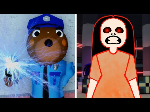 ROBLOX Piggy 2 DOGGY Officer vs GRANNY LISA animation Jumpscares INFECTEDDEVELOPER'S PIGGY!