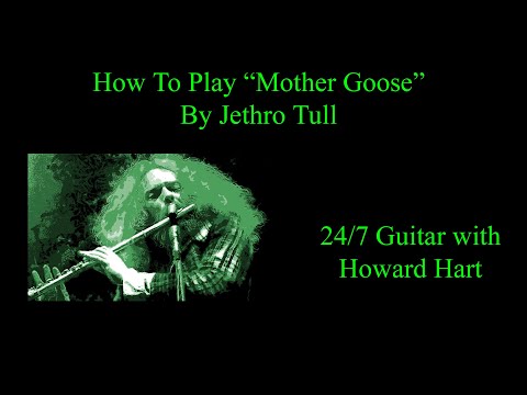 How To Play MOTHER GOOSE By Jethro Tull - Jethro Tull Guitar Lesson