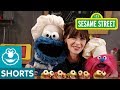 Sesame Street Make Monster Faces With Zooey Deschanel Cookie Monster S Foodie Truck