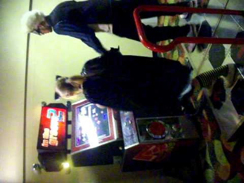 Batman vs Godot in DDR at youmacon 2010
