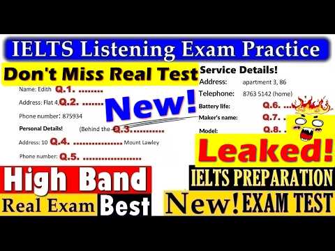 IELTS LISTENING PRACTICE TEST 2026 WITH ANSWERS | 09.01.2026