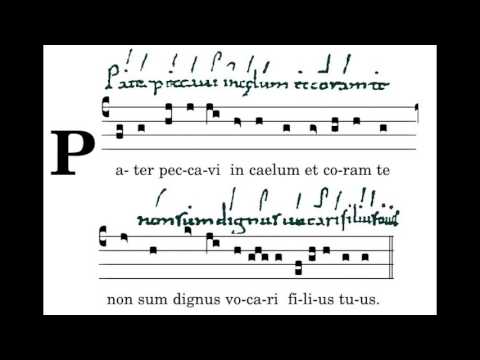Pater Peccavi, Antiphon