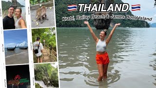 TRAVEL DIARIES ep. 4 Monkey Trails, Railay Beach and James Bond Island! THAILAND 2023!