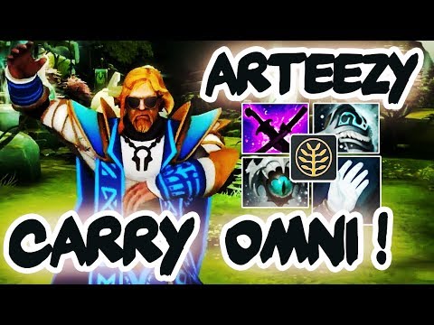 Arteezy Insane Carry Omniknight - 147% MONSTER SLOW?! - WTF Dota 2