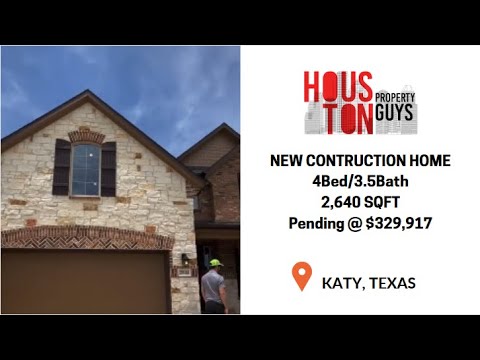 #NewConstructionHome w Open Floor Plan in Katy, TX (PENDING) 🏡